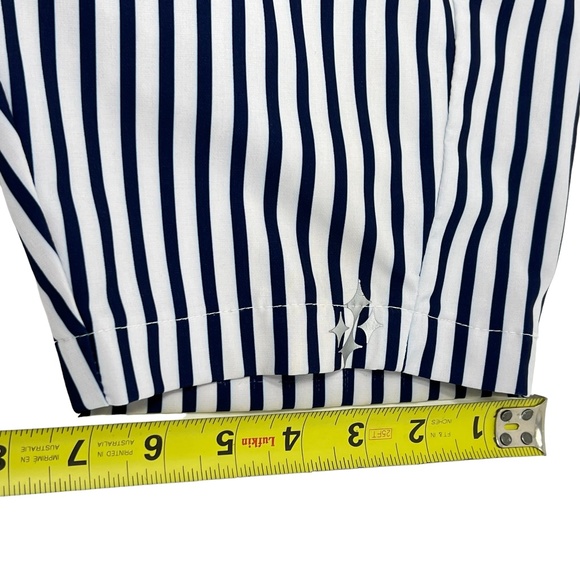 Jofit women's navy stripe bermuda length golf shorts size 2 ⛳️ - Picture 8 of 8
